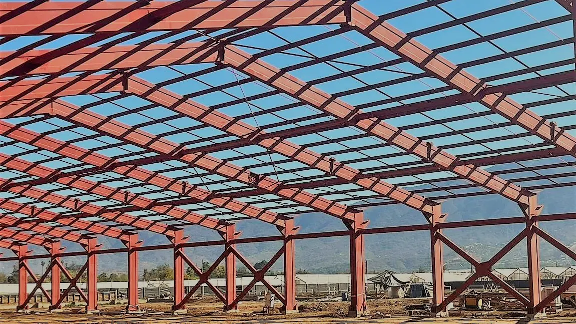 Nave de acopio industrial montada por Project Metal
